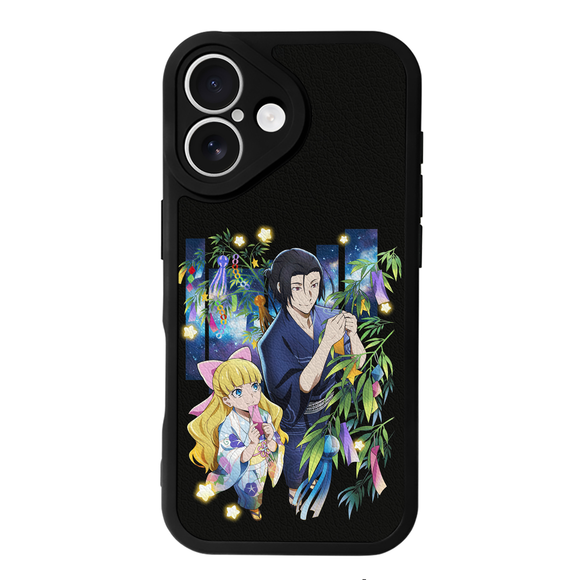 （画像用） 文豪ストレイドッグス Bungo Stray Dogs 【iPhone 16シリーズ対応】シリコンスマホケース（レザー調） 材質：シリコン